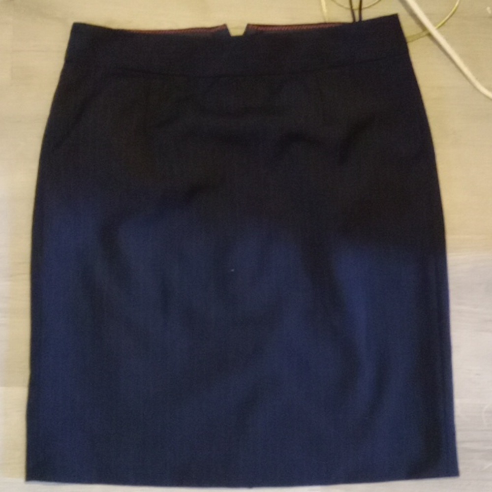 J Crew pinstripe pencil skirt  6